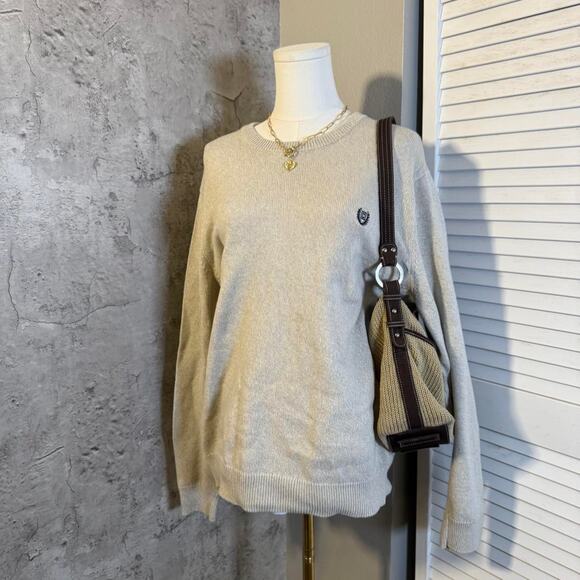 Cream Cable Knit Fall Sweater - Picture 3 of 6